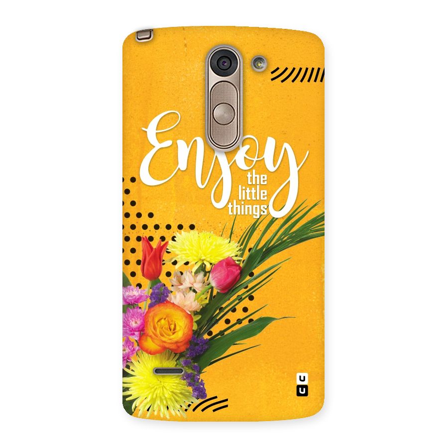 Always Enjoy Little Things Back Case for LG G3 Stylus