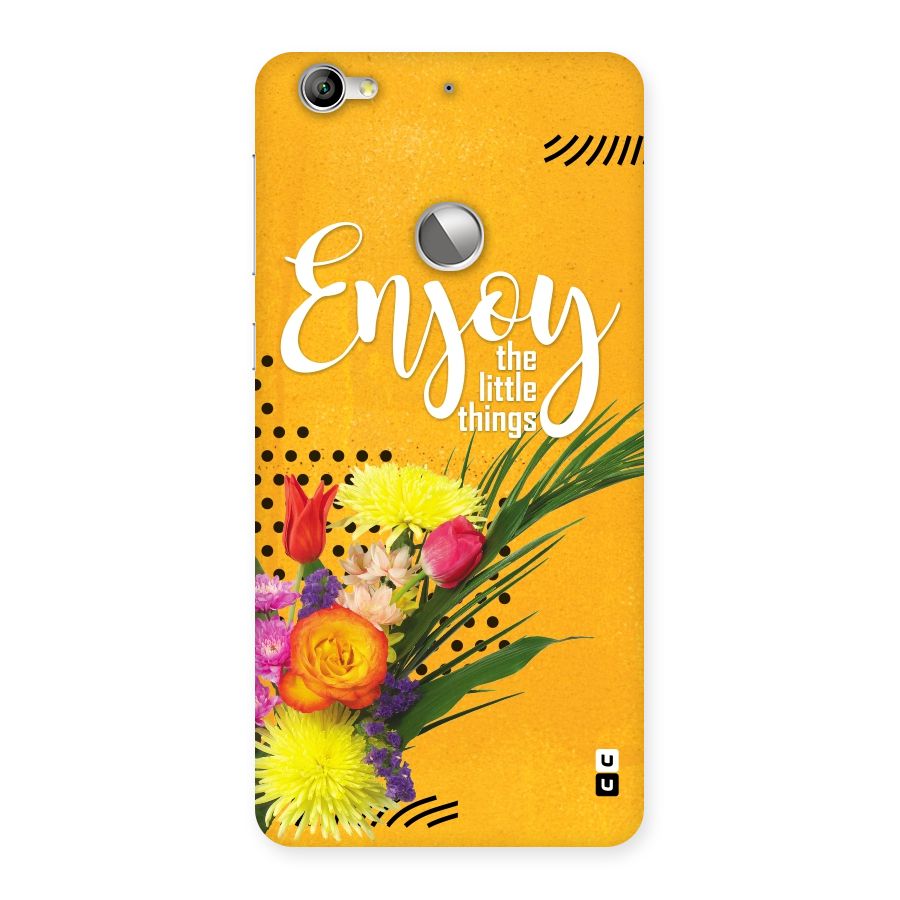 Always Enjoy Little Things Back Case for LeTV Le 1s