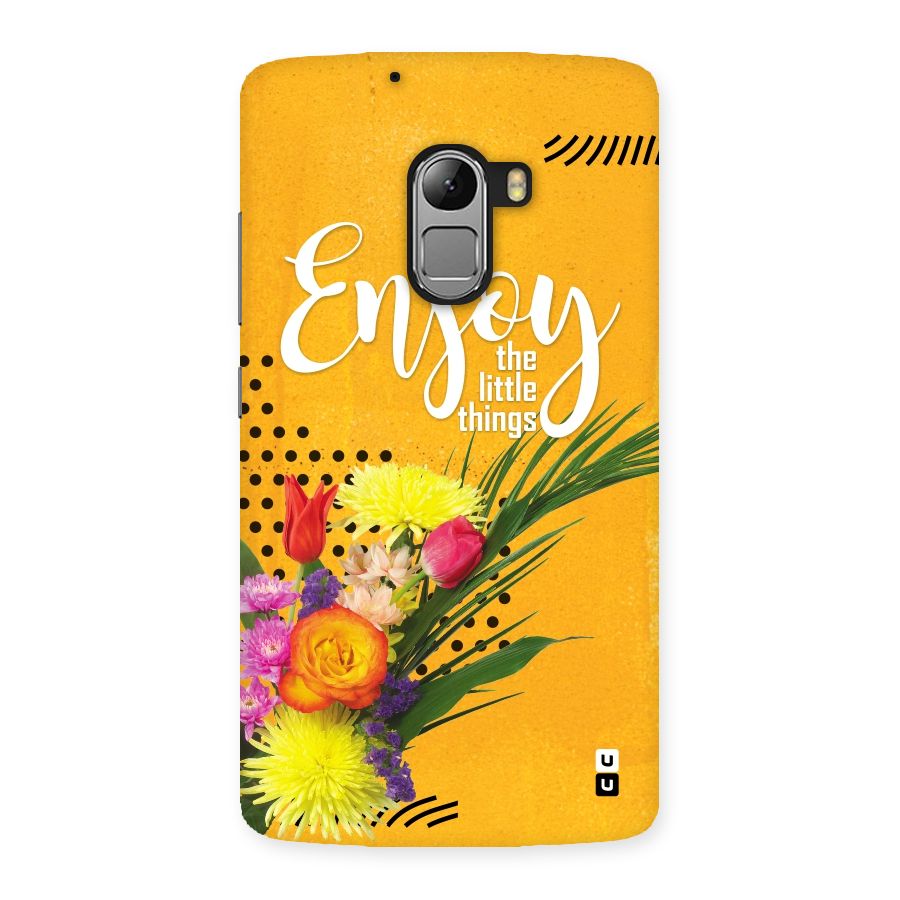 Always Enjoy Little Things Back Case for Lenovo K4 Note