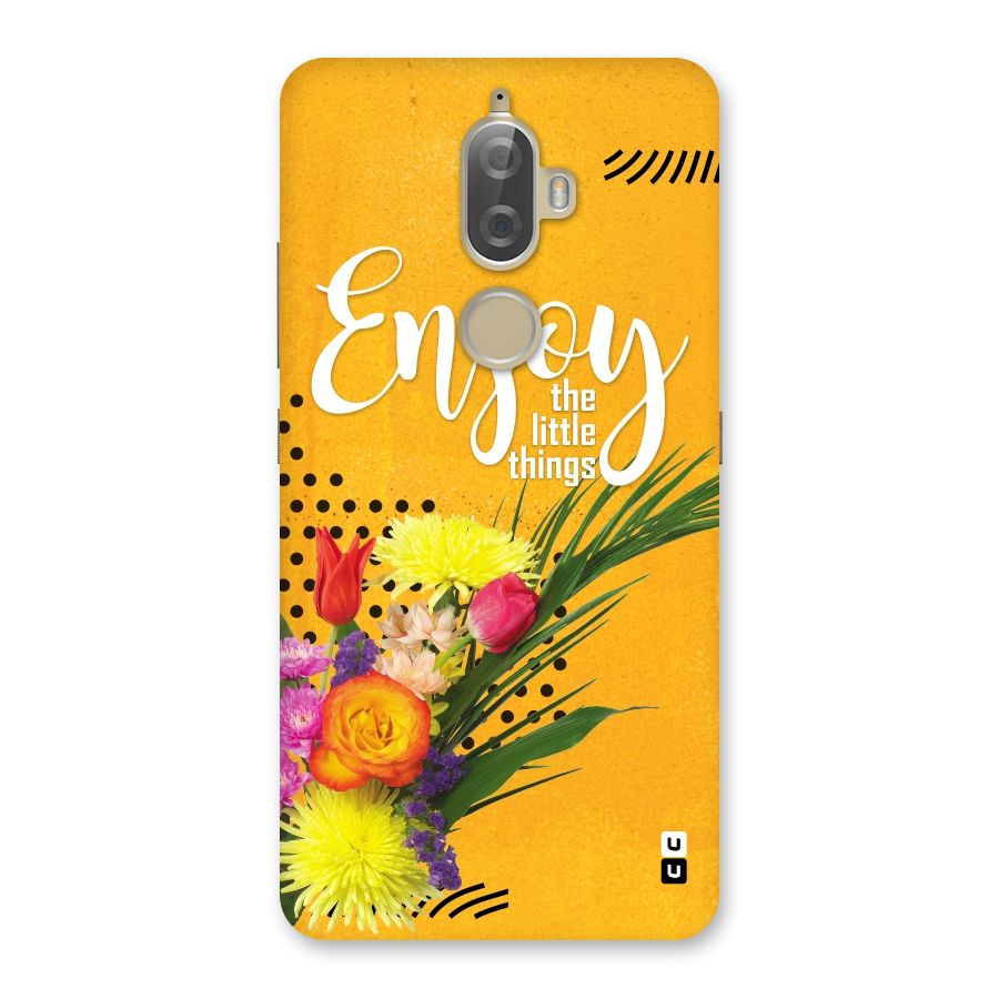 Always Enjoy Little Things Back Case for Lenovo K8 Plus