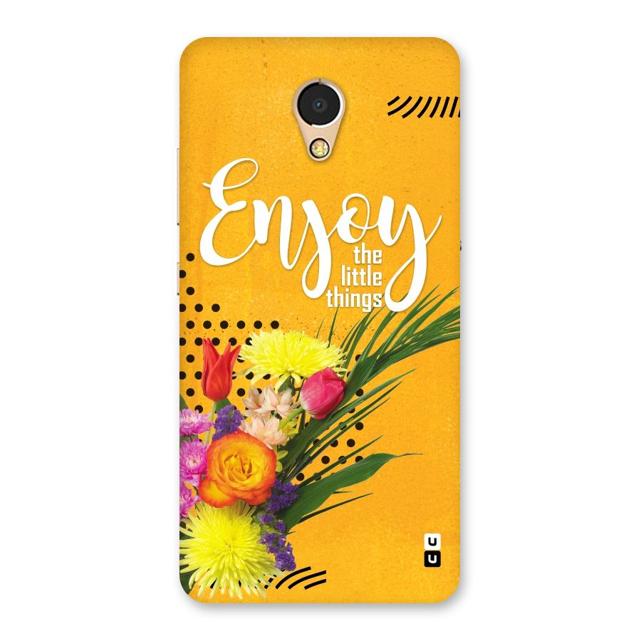Always Enjoy Little Things Back Case for Lenovo P2