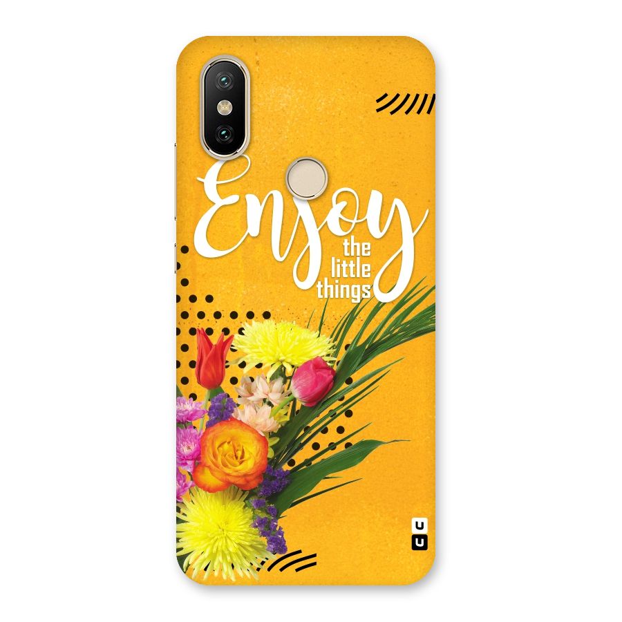 Always Enjoy Little Things Back Case for Mi A2