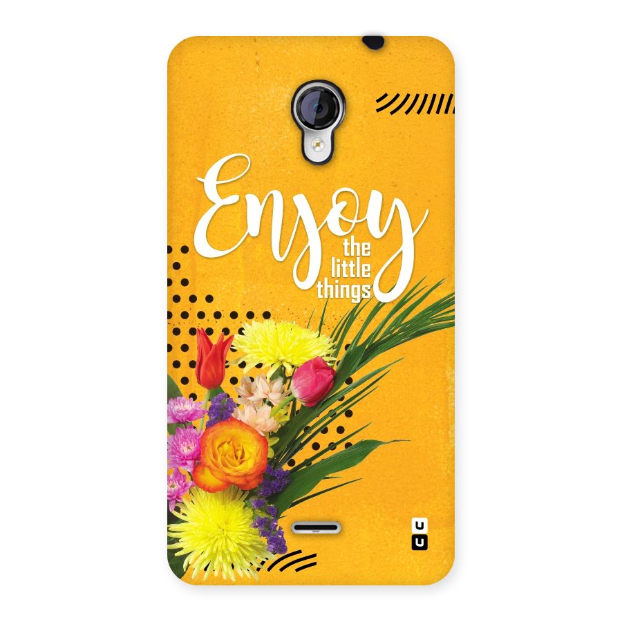 Always Enjoy Little Things Back Case for Micromax Unite 2 A106