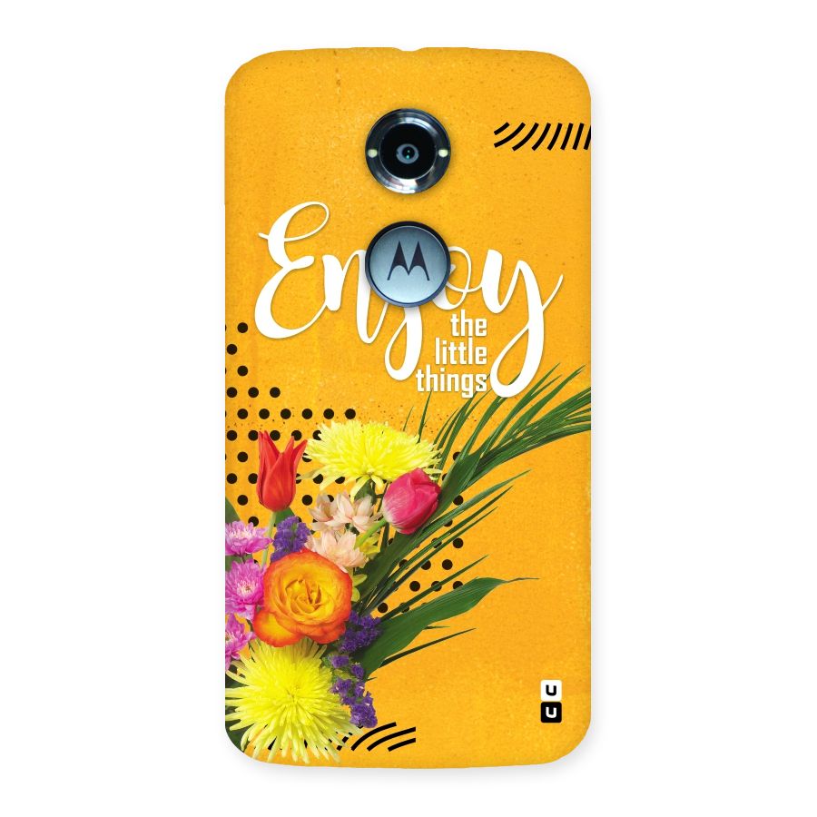 Always Enjoy Little Things Back Case for Moto X 2nd Gen