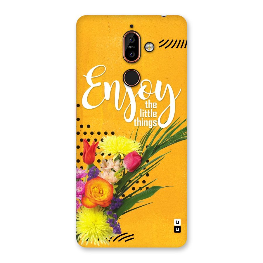 Always Enjoy Little Things Back Case for Nokia 7 Plus