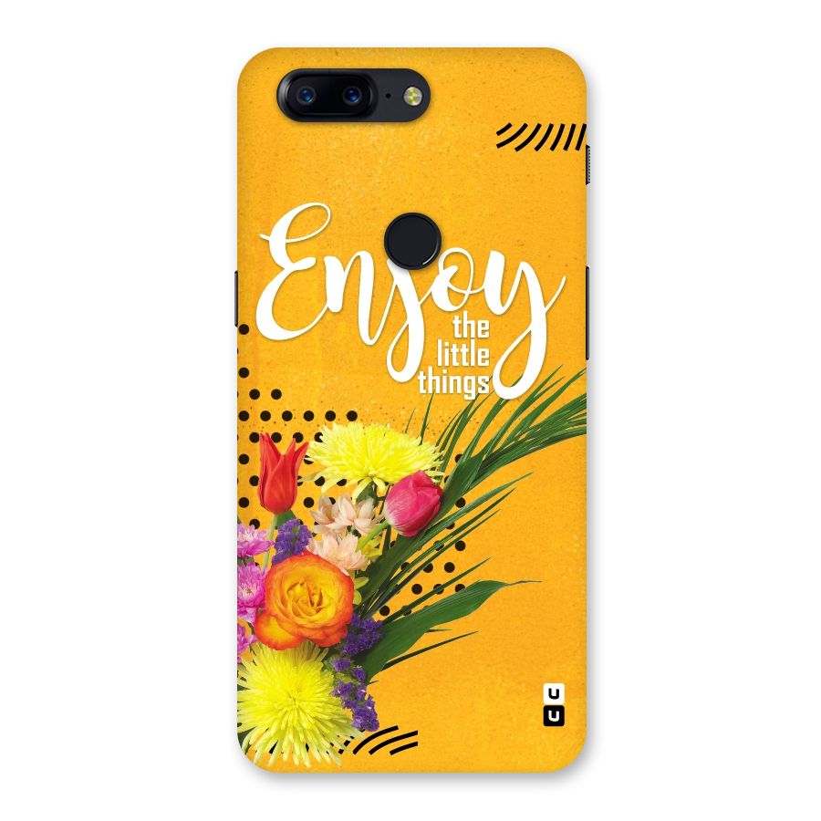 Always Enjoy Little Things Back Case for OnePlus 5T