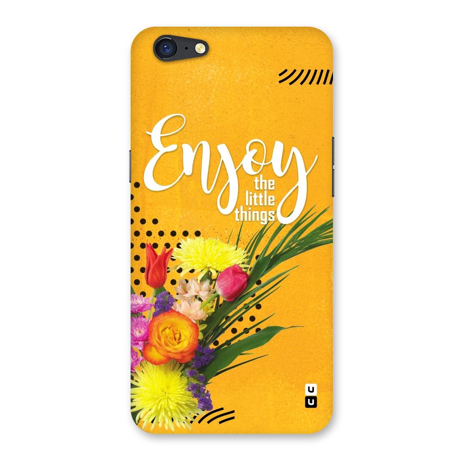 Always Enjoy Little Things Back Case for Oppo A71