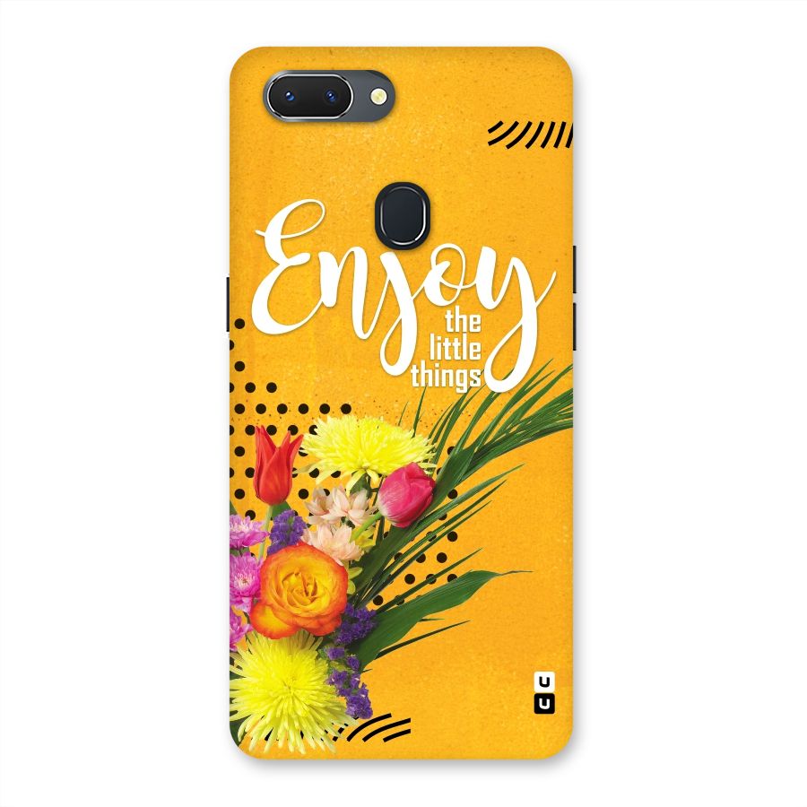 Always Enjoy Little Things Back Case for Oppo Realme 2