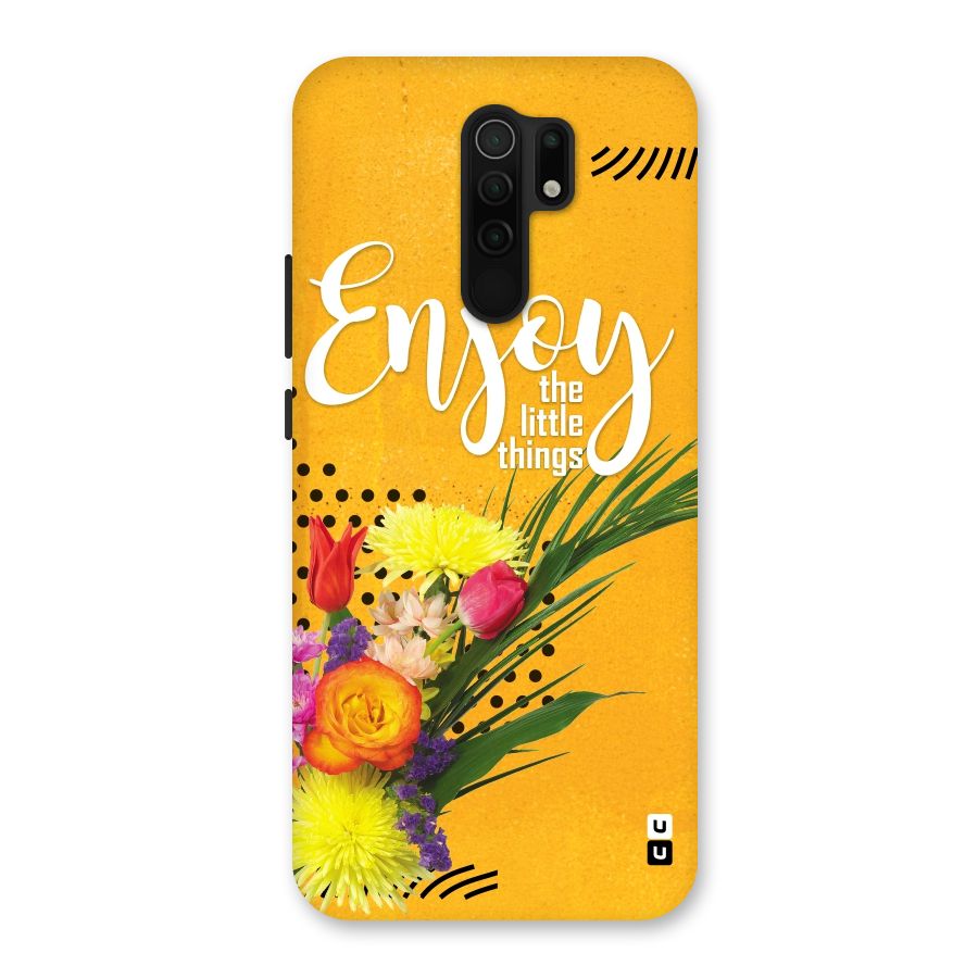 Always Enjoy Little Things Back Case for Poco M2