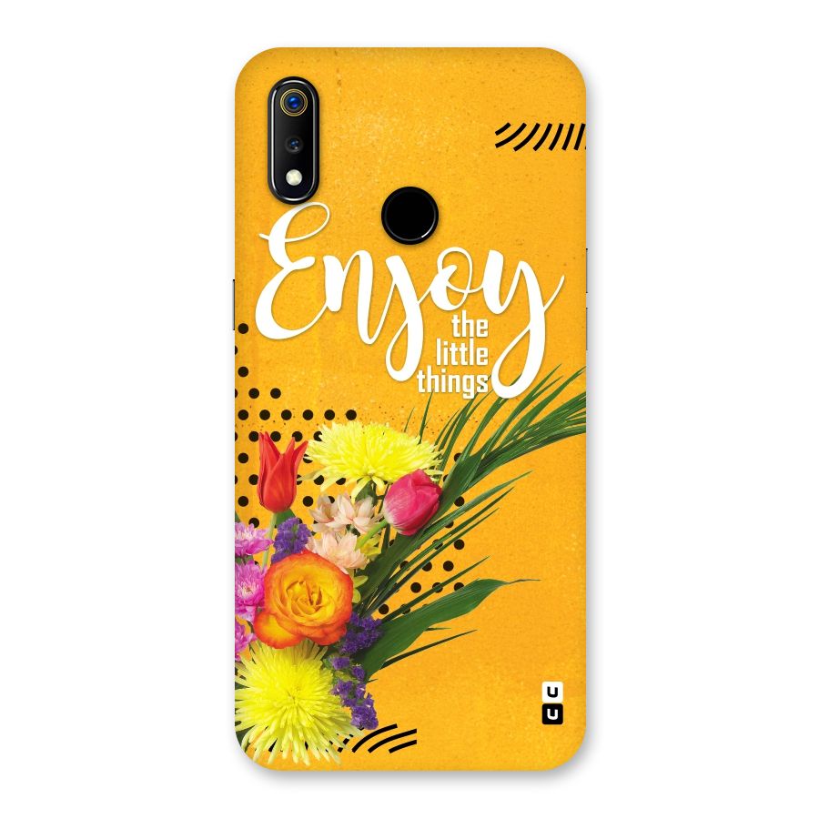 Always Enjoy Little Things Back Case for Realme 3
