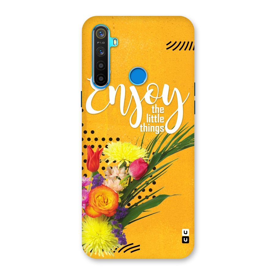 Always Enjoy Little Things Back Case for Realme 5