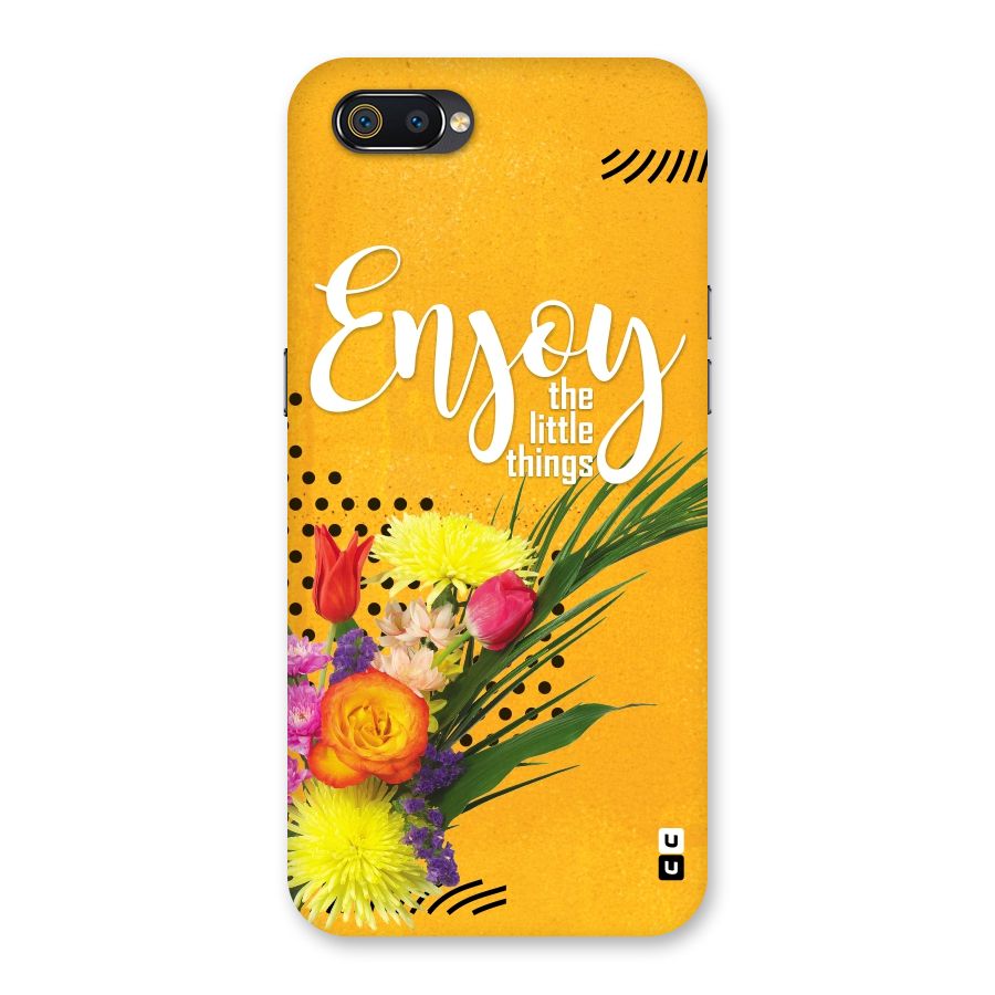 Always Enjoy Little Things Back Case for Realme C2