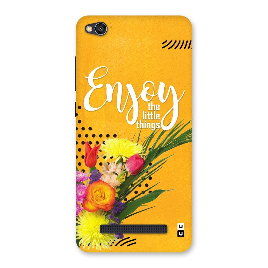 Always Enjoy Little Things Back Case for Redmi 4A