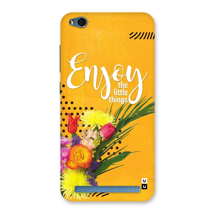 Always Enjoy Little Things Back Case for Redmi 5A