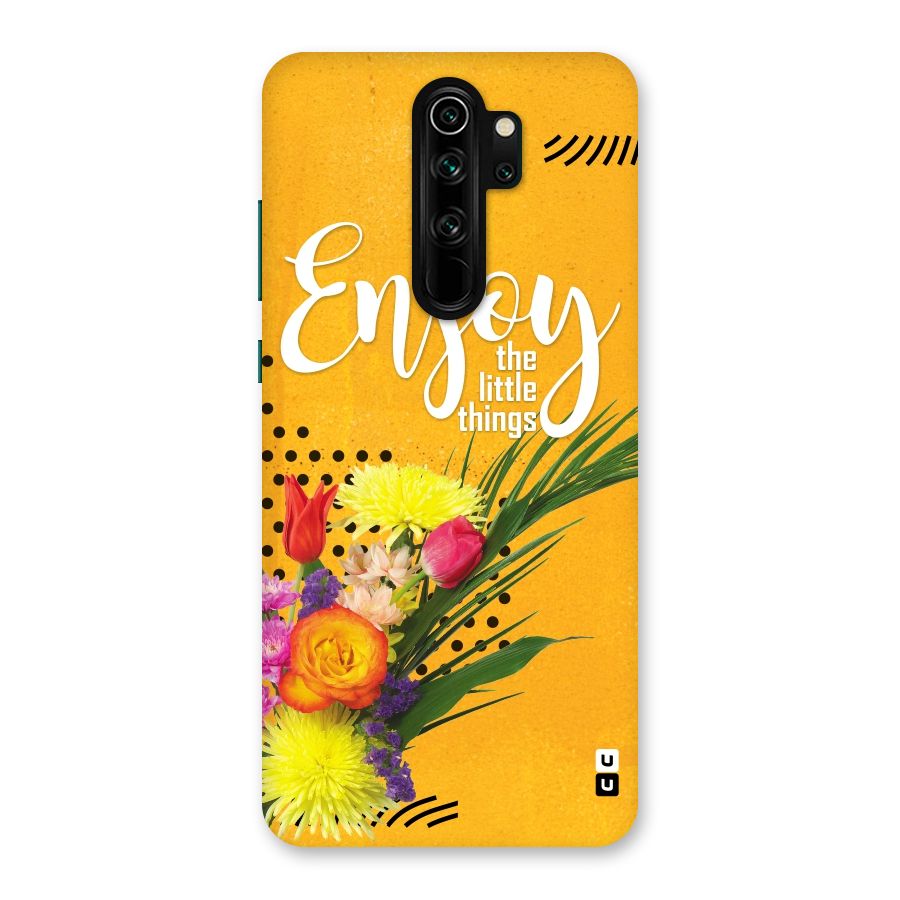 Always Enjoy Little Things Back Case for Redmi Note 8 Pro