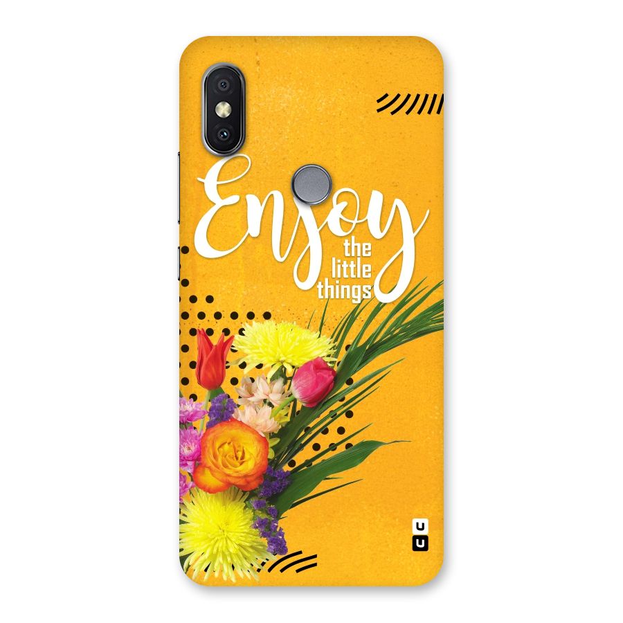 Always Enjoy Little Things Back Case for Redmi Y2