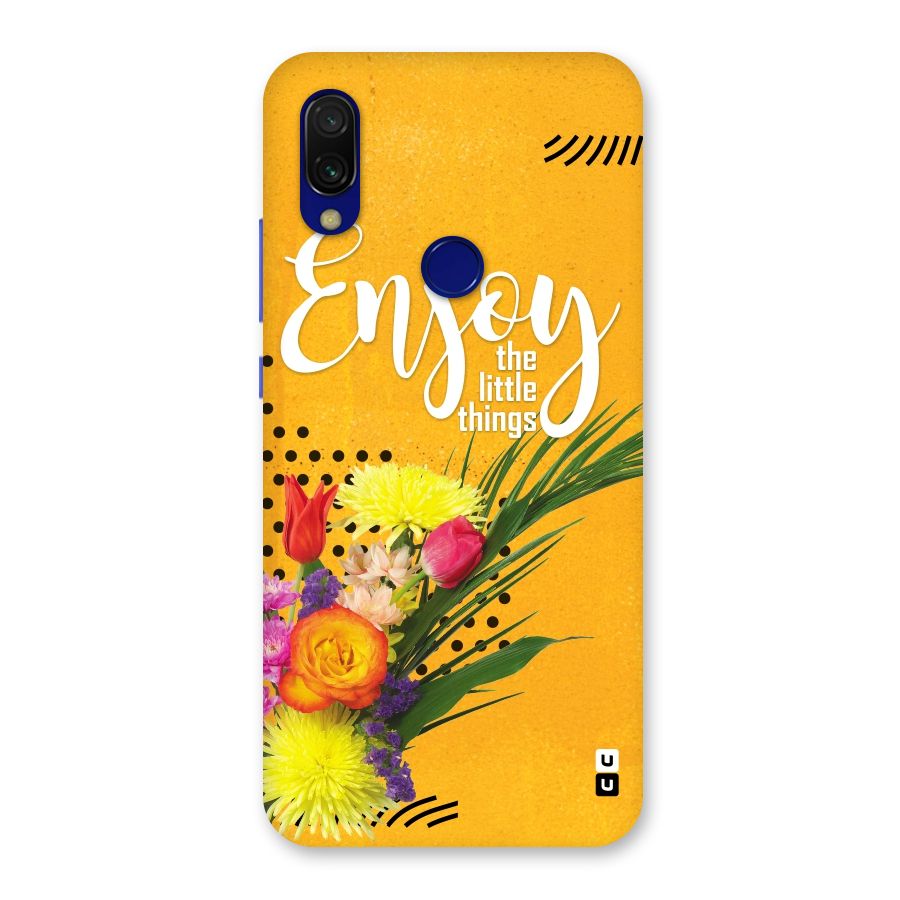Always Enjoy Little Things Back Case for Redmi Y3