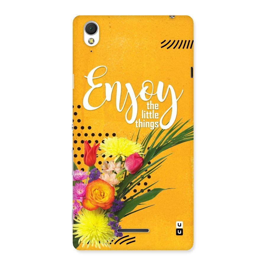 Always Enjoy Little Things Back Case for Sony Xperia T3