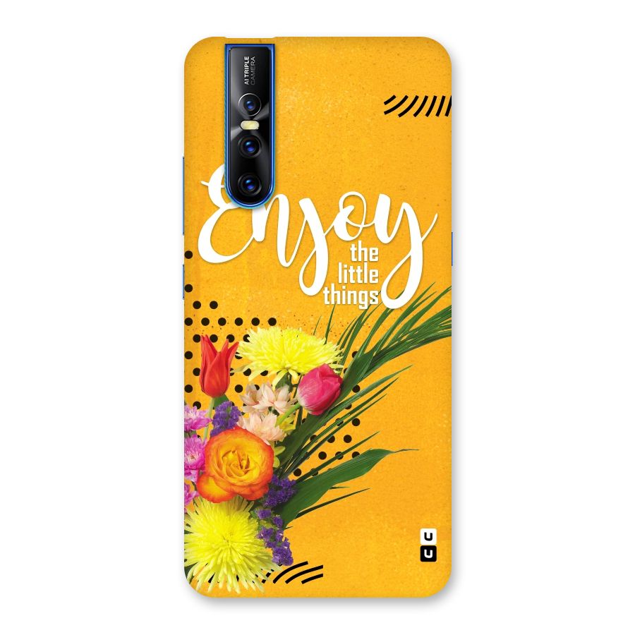 Always Enjoy Little Things Back Case for Vivo V15 Pro