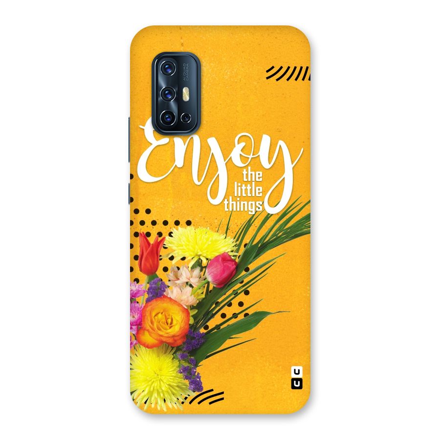 Always Enjoy Little Things Back Case for Vivo V17