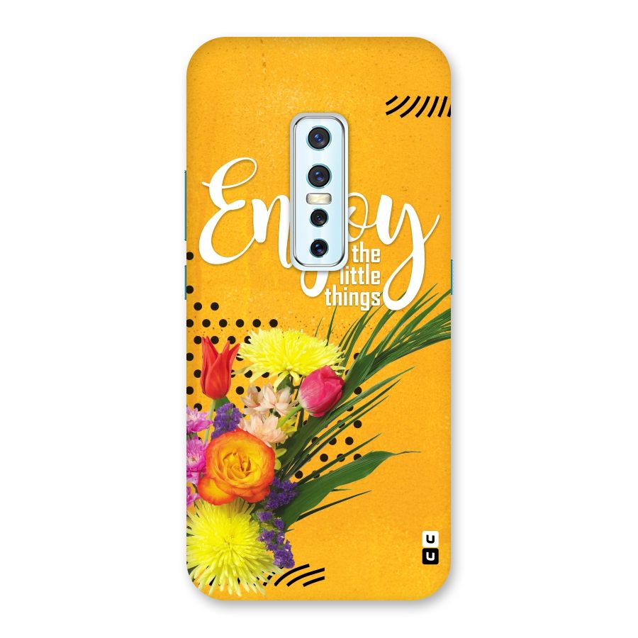 Always Enjoy Little Things Back Case for Vivo V17 Pro