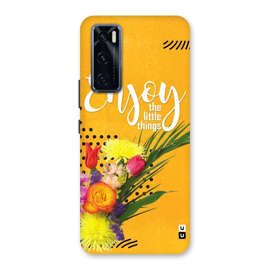 Always Enjoy Little Things Back Case for Vivo V20 SE