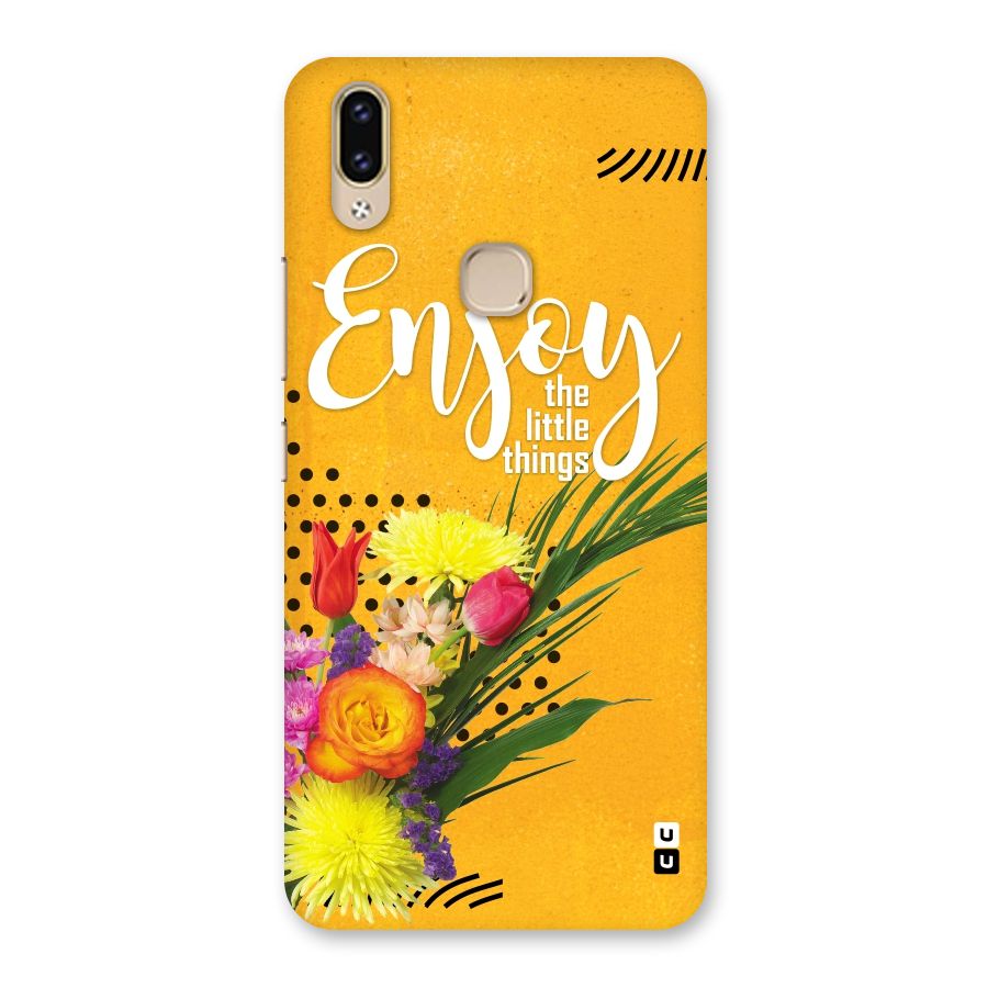 Always Enjoy Little Things Back Case for Vivo V9 Youth