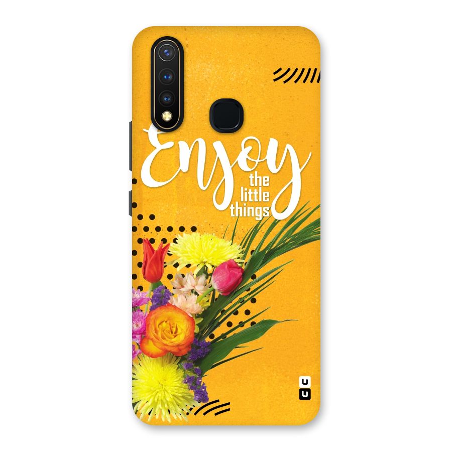 Always Enjoy Little Things Back Case for Vivo Y19