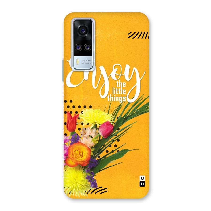 Always Enjoy Little Things Back Case for Vivo Y31