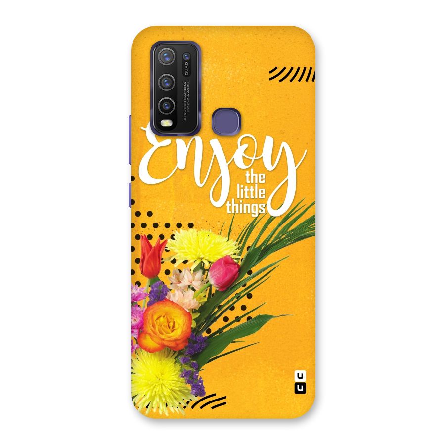 Always Enjoy Little Things Back Case for Vivo Y50