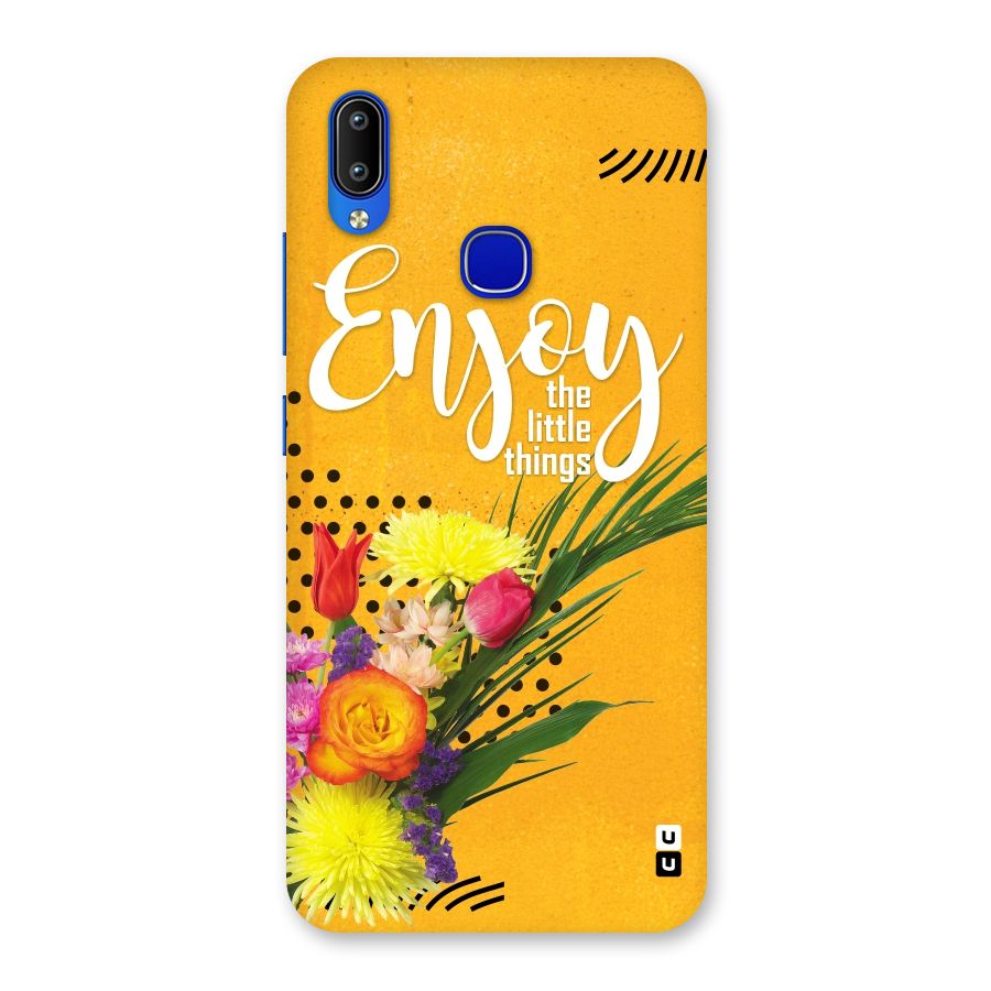 Always Enjoy Little Things Back Case for Vivo Y91