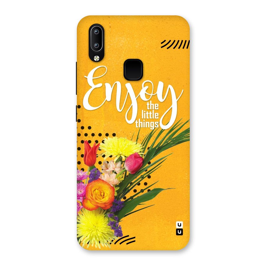 Always Enjoy Little Things Back Case for Vivo Y93