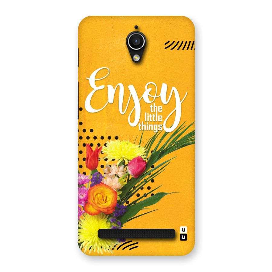 Always Enjoy Little Things Back Case for Zenfone Go