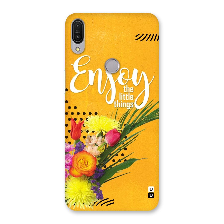 Always Enjoy Little Things Back Case for Zenfone Max Pro M1