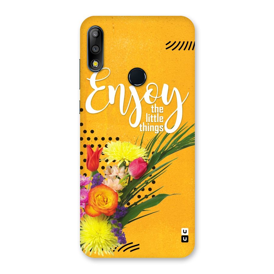 Always Enjoy Little Things Back Case for Zenfone Max Pro M2