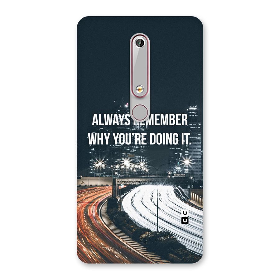 Always Remember Back Case for Nokia 6.1