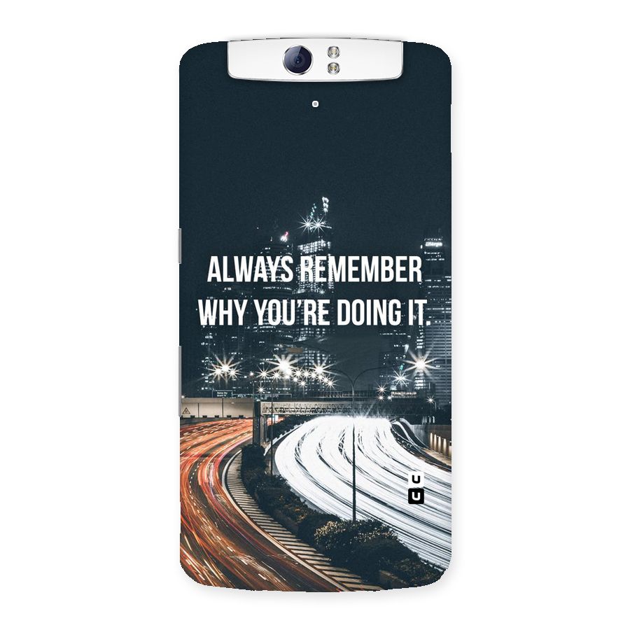 Always Remember Back Case for Oppo N1