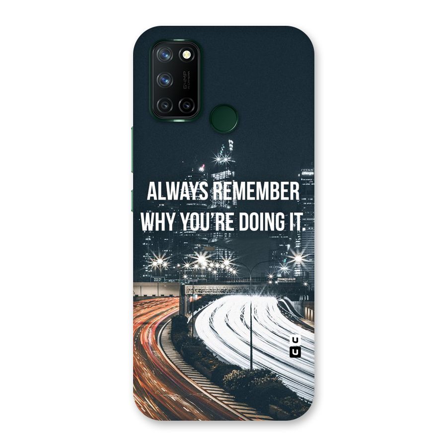 Always Remember Back Case for Realme 7i
