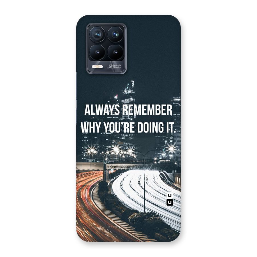 Always Remember Back Case for Realme 8 Pro
