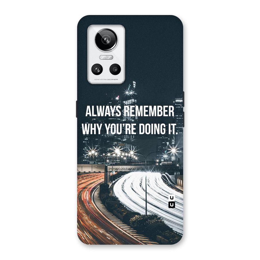 Always Remember Back Case for Realme GT Neo 3