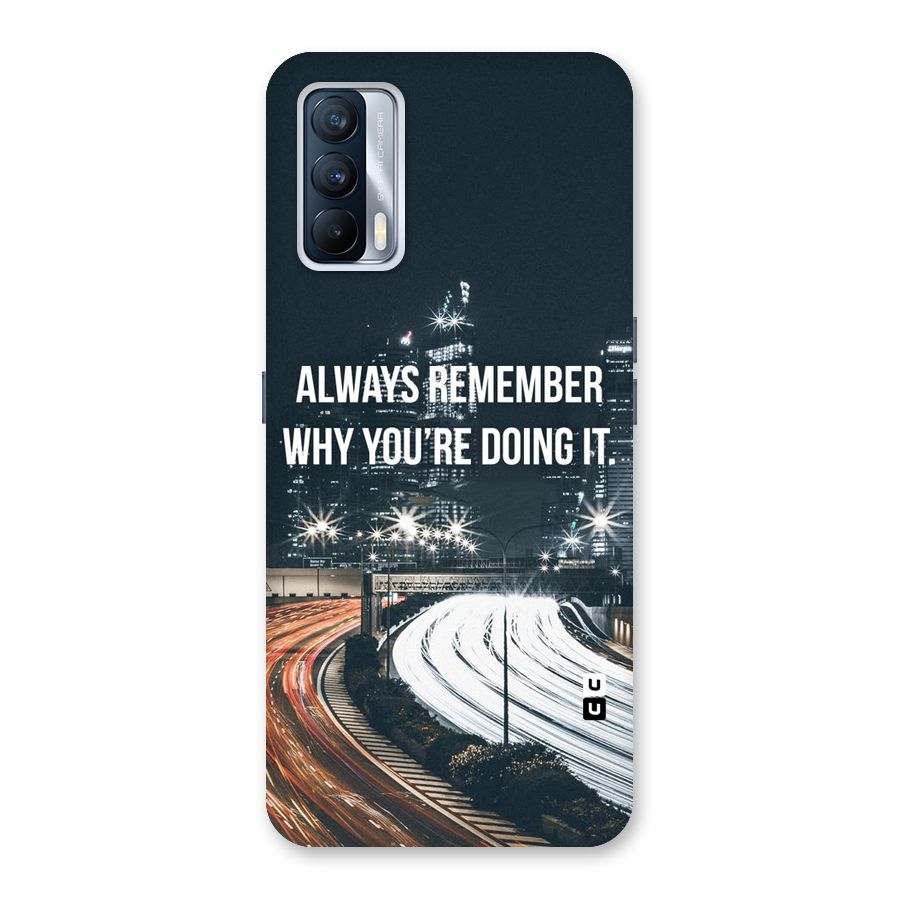 Always Remember Back Case for Realme X7