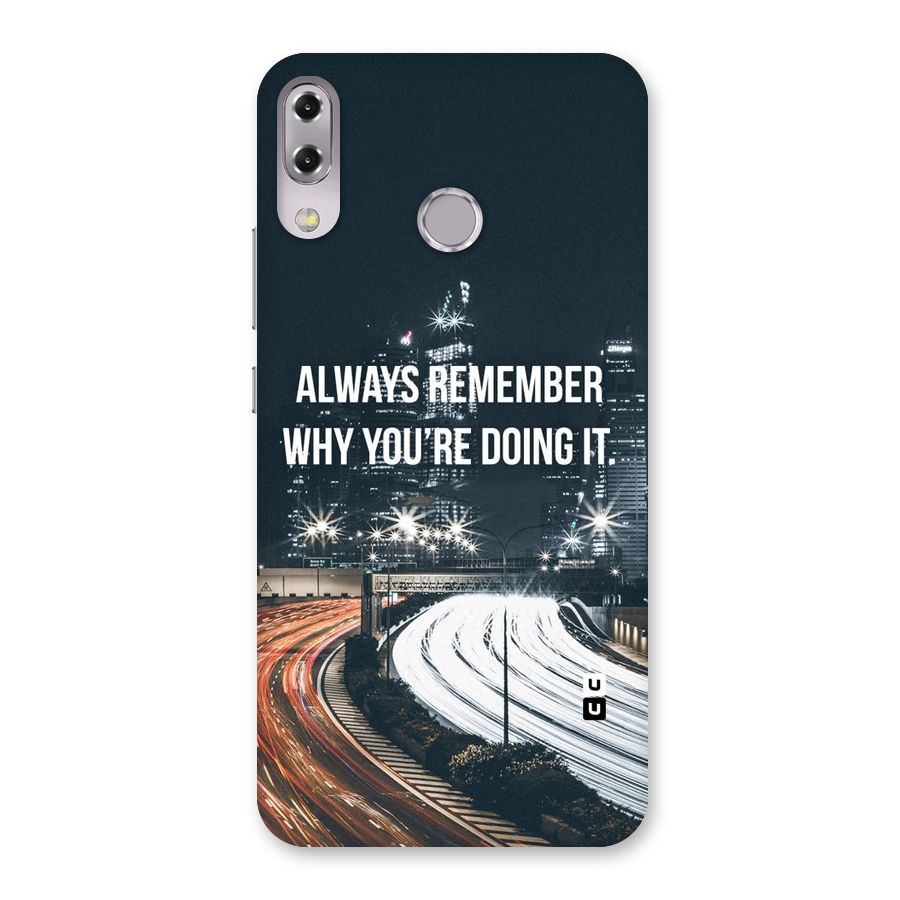 Always Remember Back Case for Zenfone 5Z