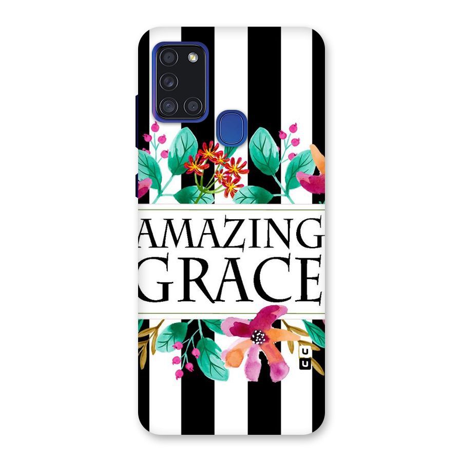 Amazing Grace Back Case for Galaxy A21s