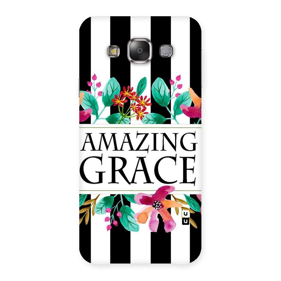 Amazing Grace Back Case for Galaxy E7