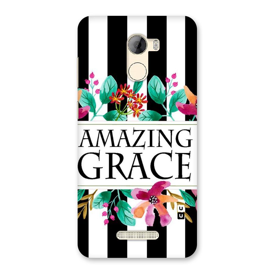 Amazing Grace Back Case for Gionee A1 LIte