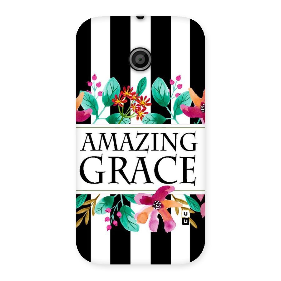 Amazing Grace Back Case for Moto E