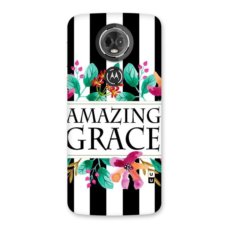 Amazing Grace Back Case for Moto E5 Plus