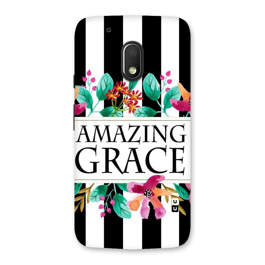 Amazing Grace Back Case for Moto G4 Play