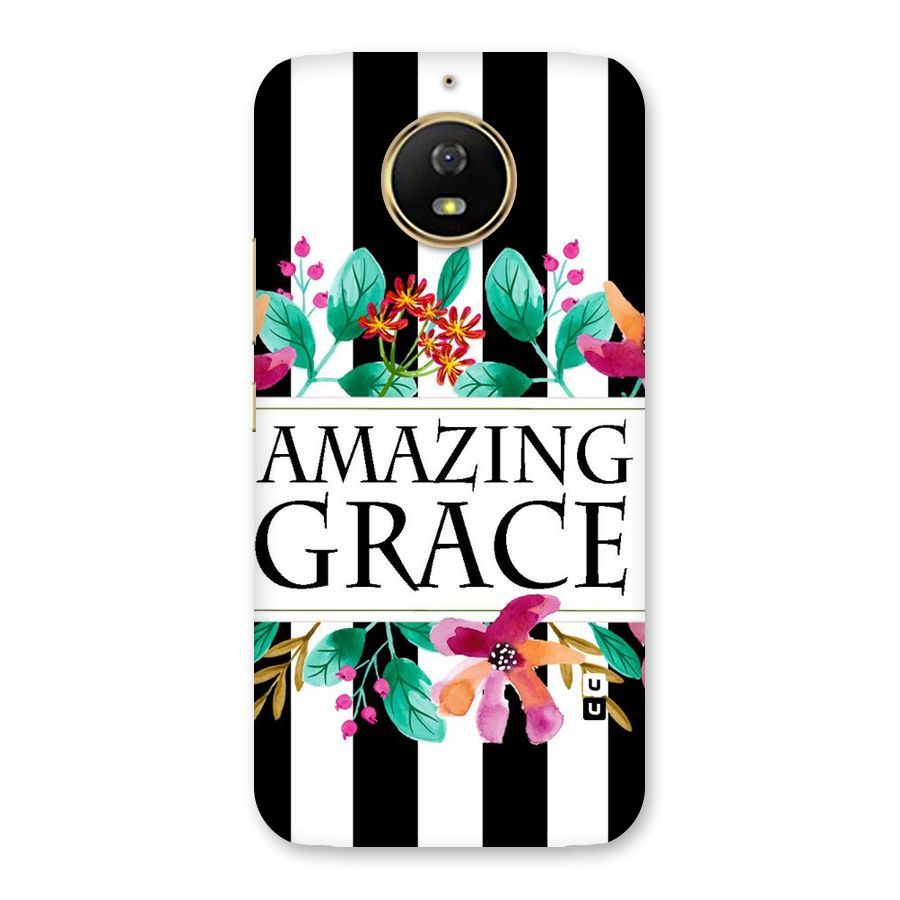 Amazing Grace Back Case for Moto G5s