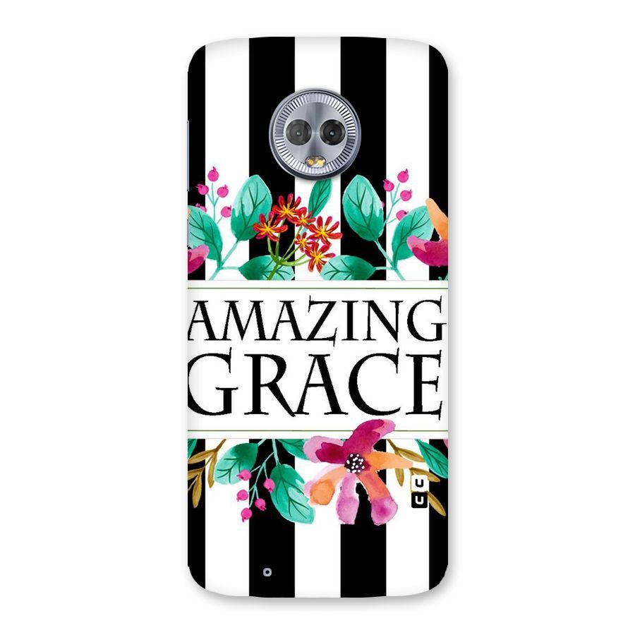 Amazing Grace Back Case for Moto G6